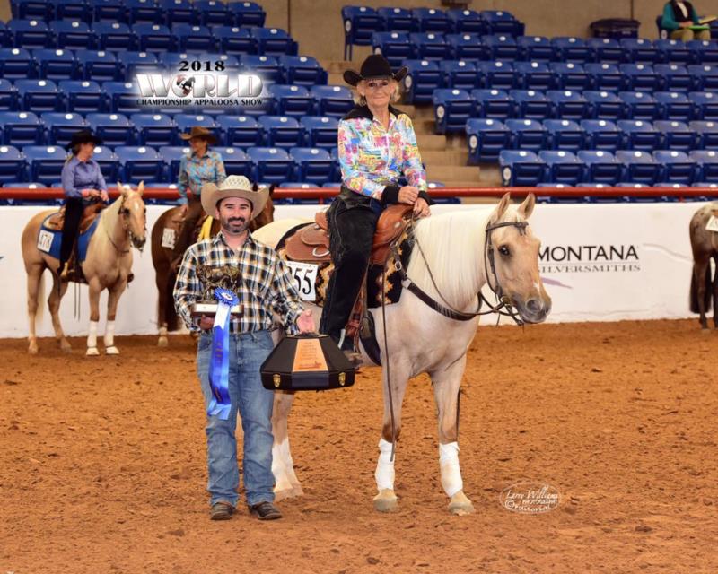 2018 ApHC & ApRHA World Show Reining Champions